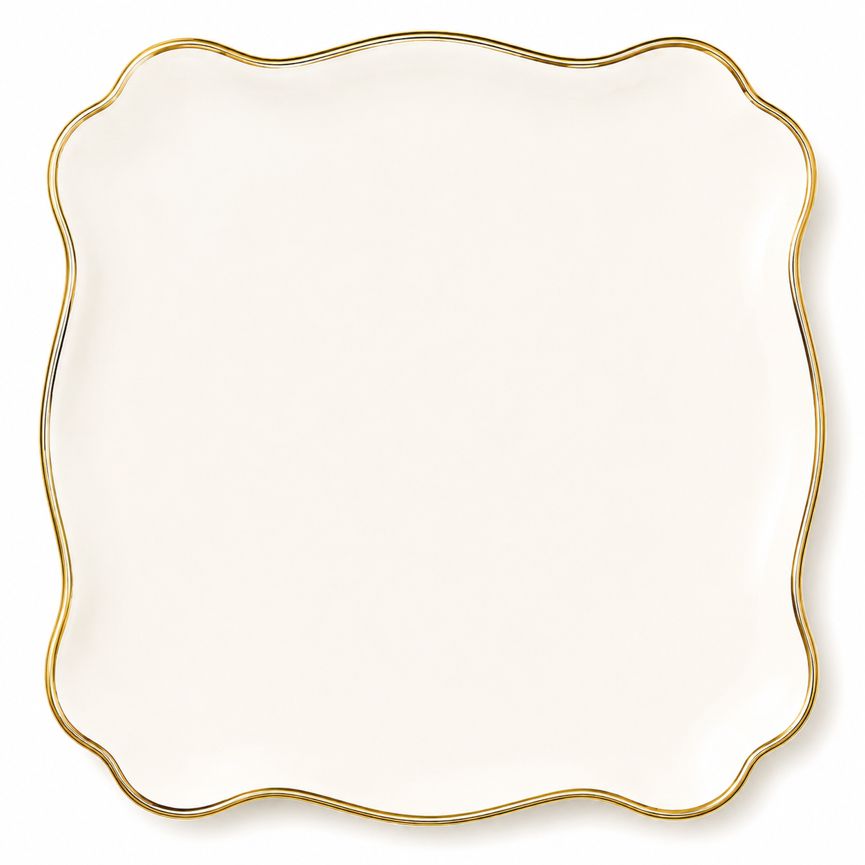 Scalloped
