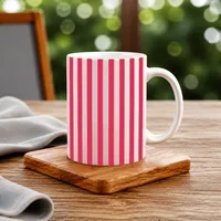 White And Pink Stripe