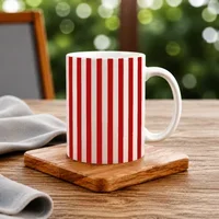 White and Red Stripe