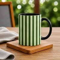 Black and Green Stripe