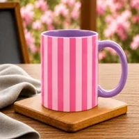 Purple and Pink Stripe
