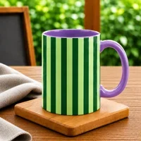 Purple and Green Stripe