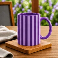 Purple and Purple Stripe