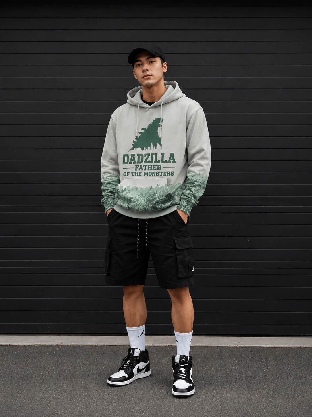 Dadzilla Father Of The Monsters Hoodie