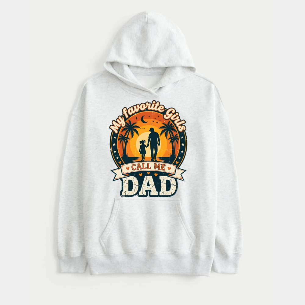 Best Girl Dad Ever Vintage Graphic T-Shirt