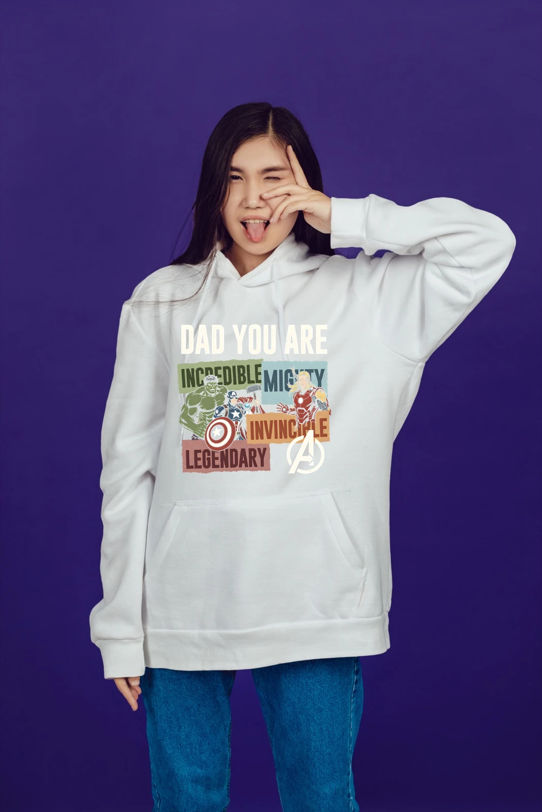 Legendary Dad Marvel Inspired Graphic T-Shirt