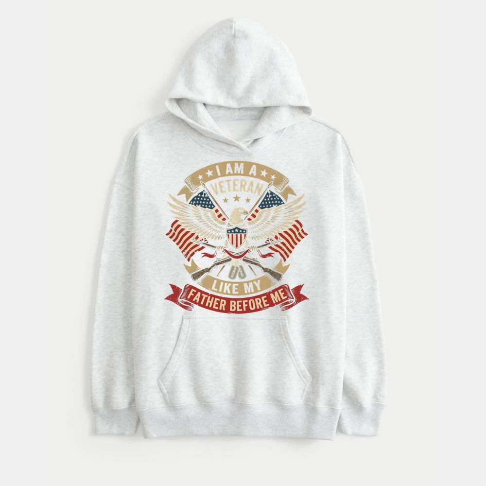 Veteran Eagle Flag Graphic T-Shirt
