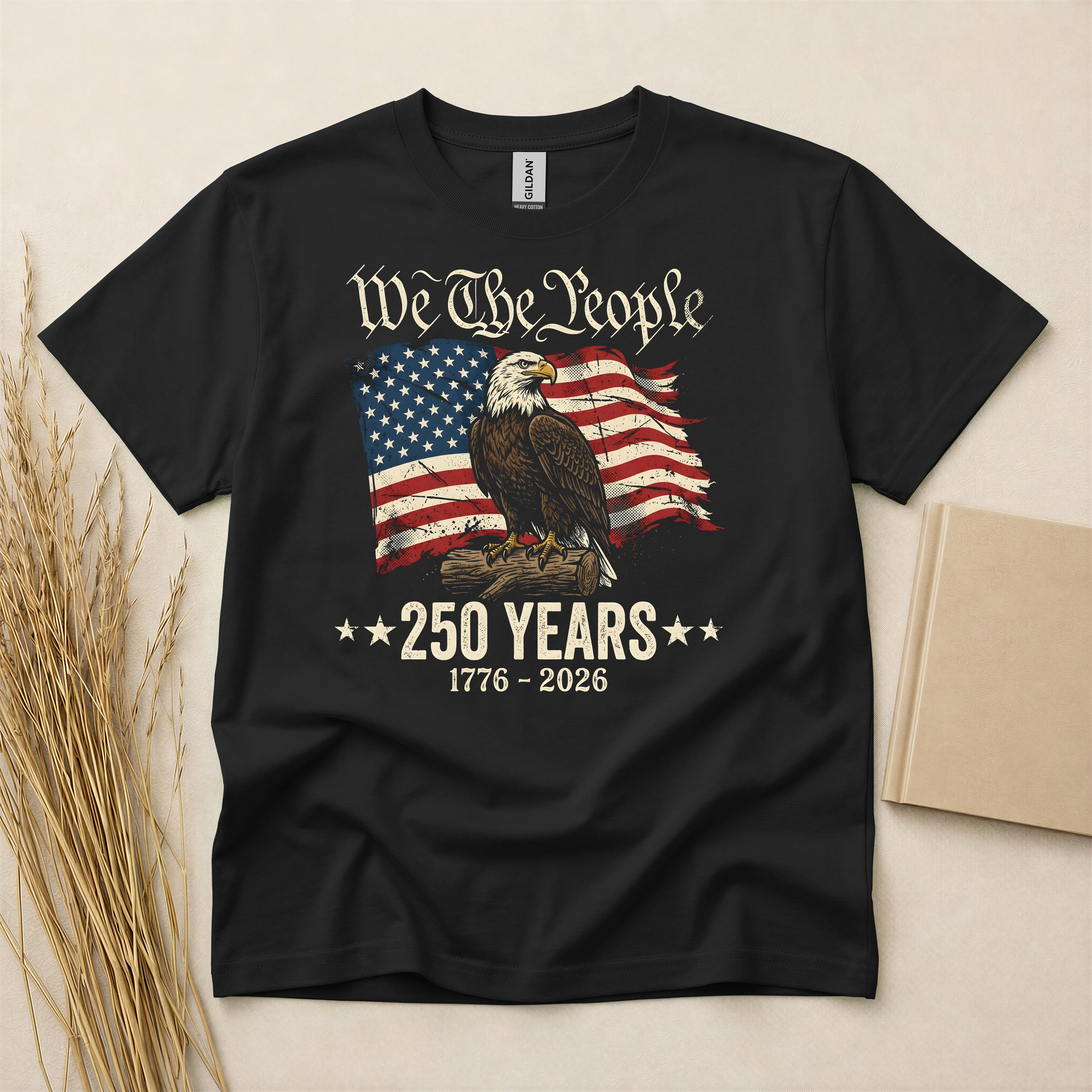 American Flag Eagle Patriotic T-Shirt
