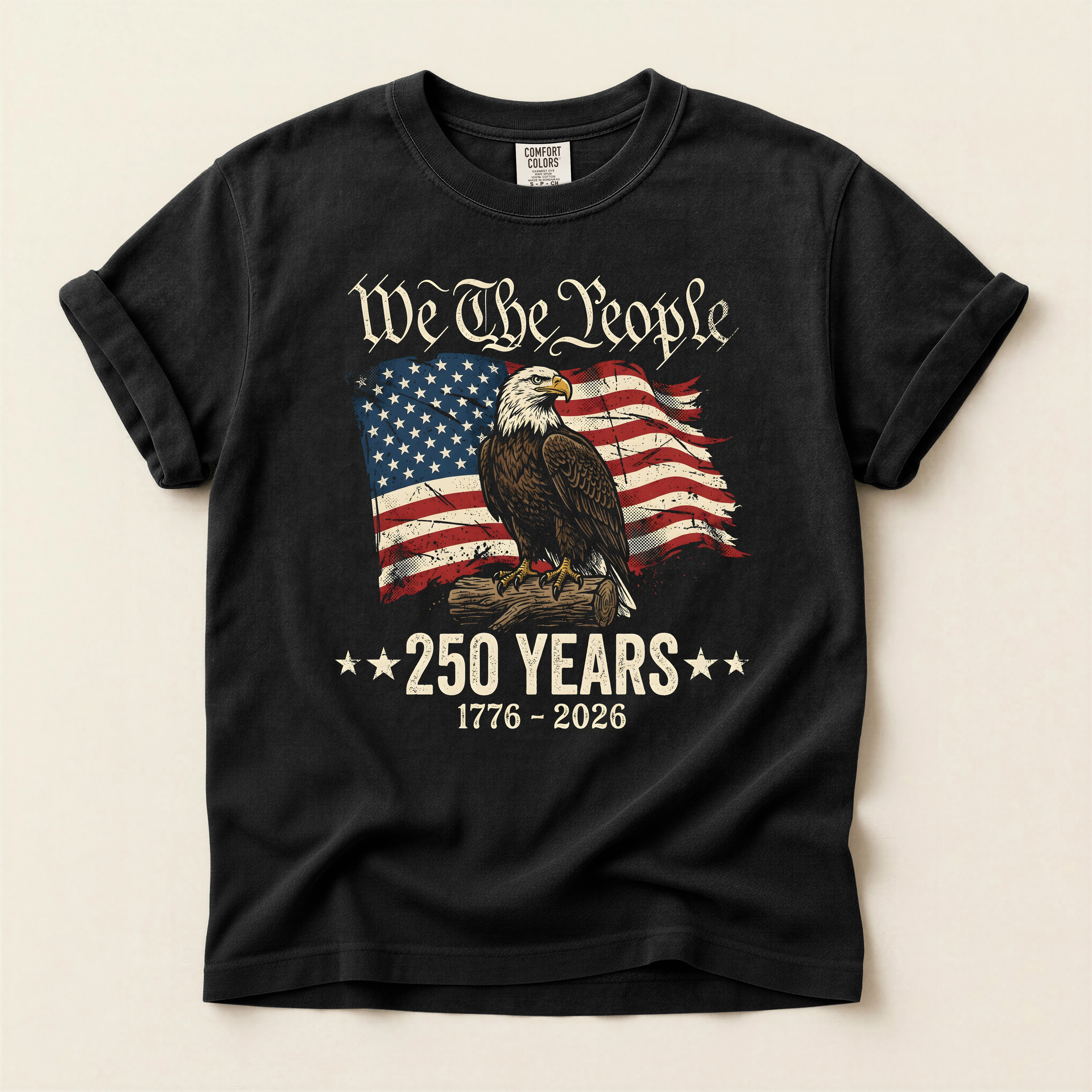 American Flag Eagle Patriotic T-Shirt