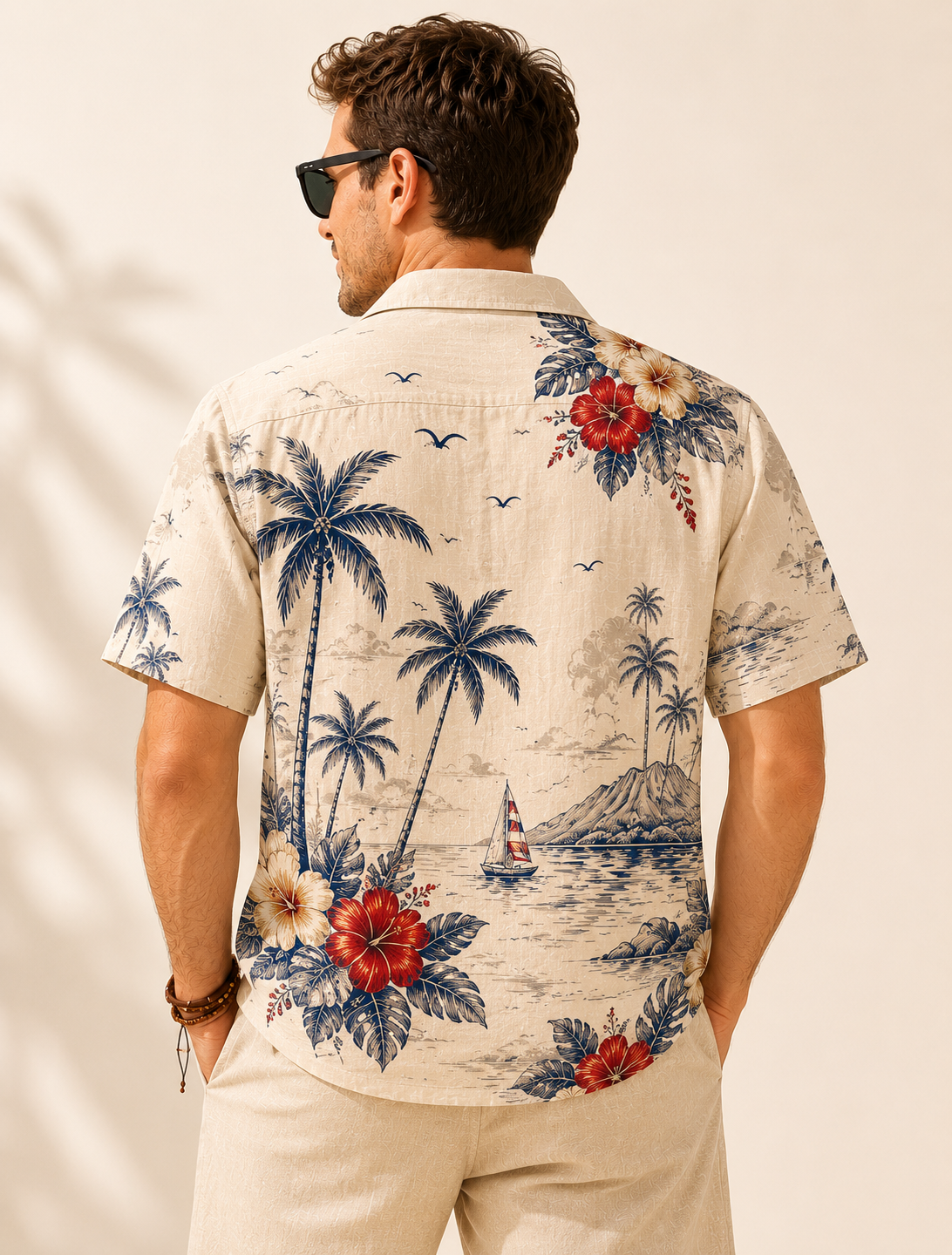 Best Dad Ever Tropical Hawaiian Shirt For The Dad