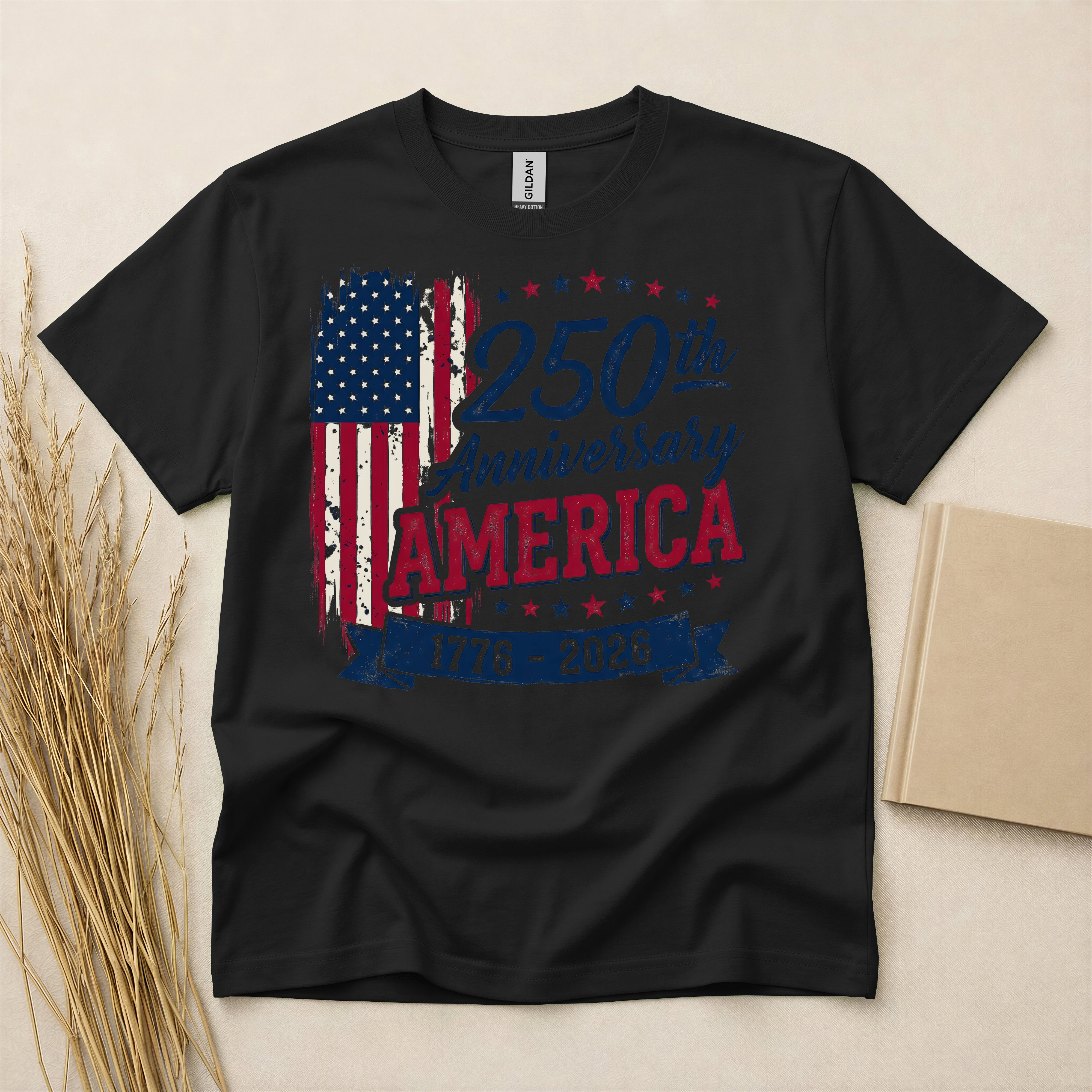 America 250th Anniversary Patriotic T-Shirt