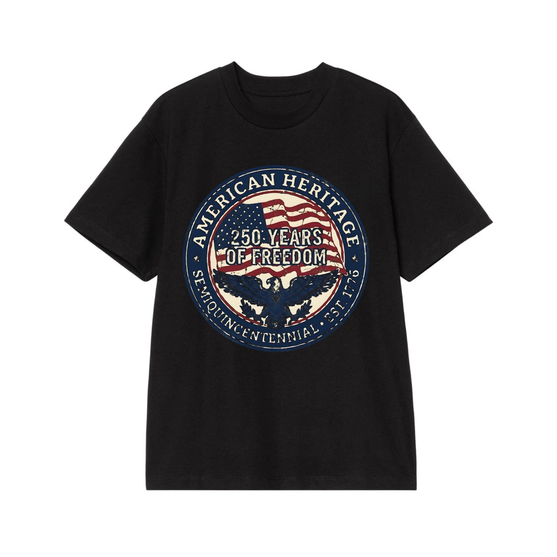 Patriotic Eagle American Heritage T-Shirt