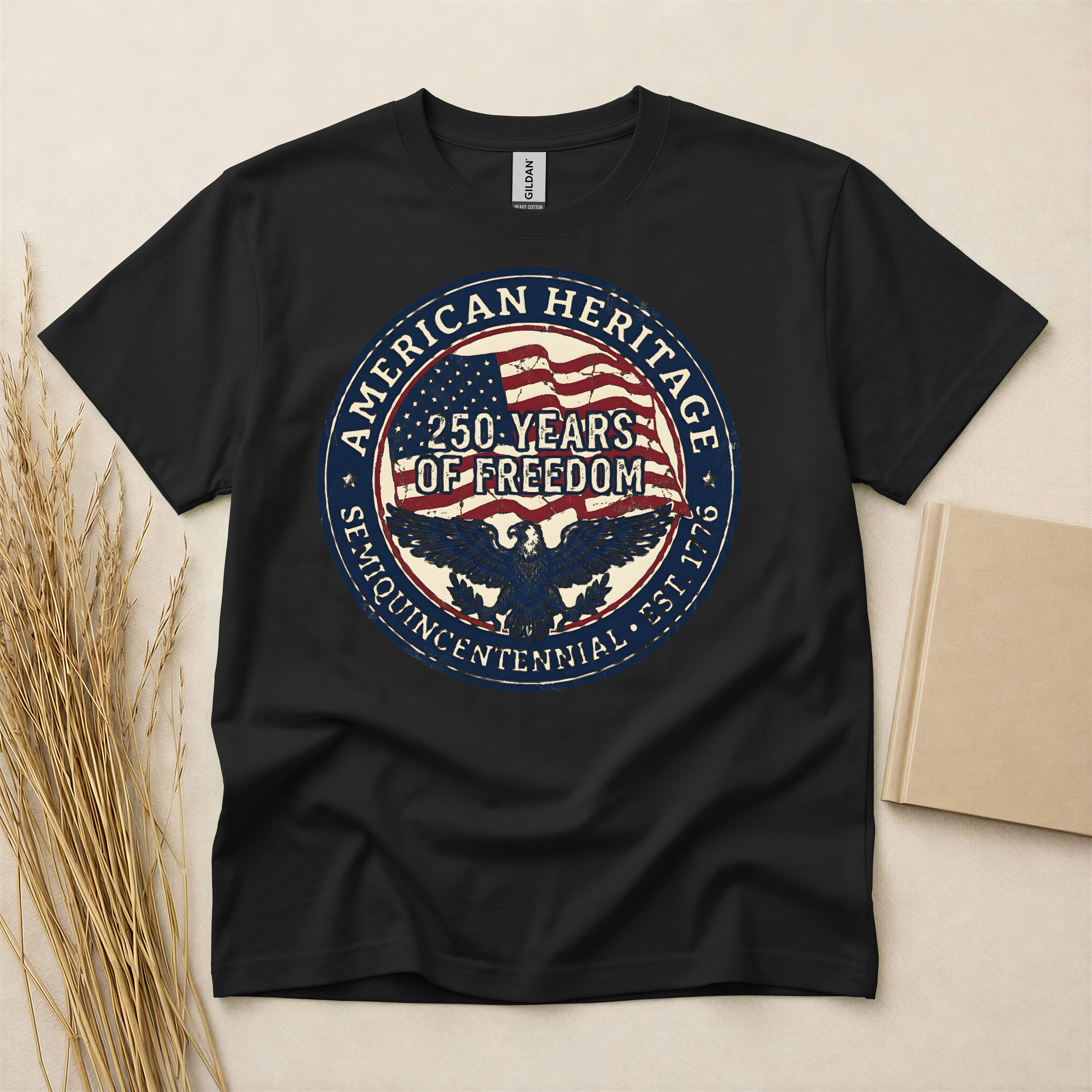 Patriotic Eagle American Heritage T-Shirt