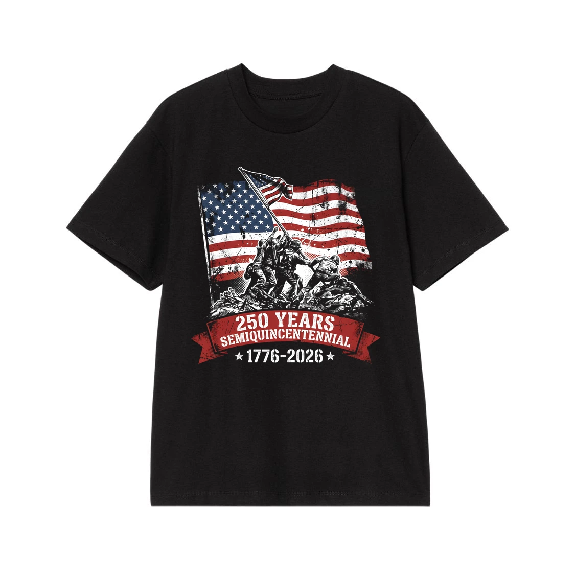America 250 Years Semiquincentennial Patriotic T Shirt