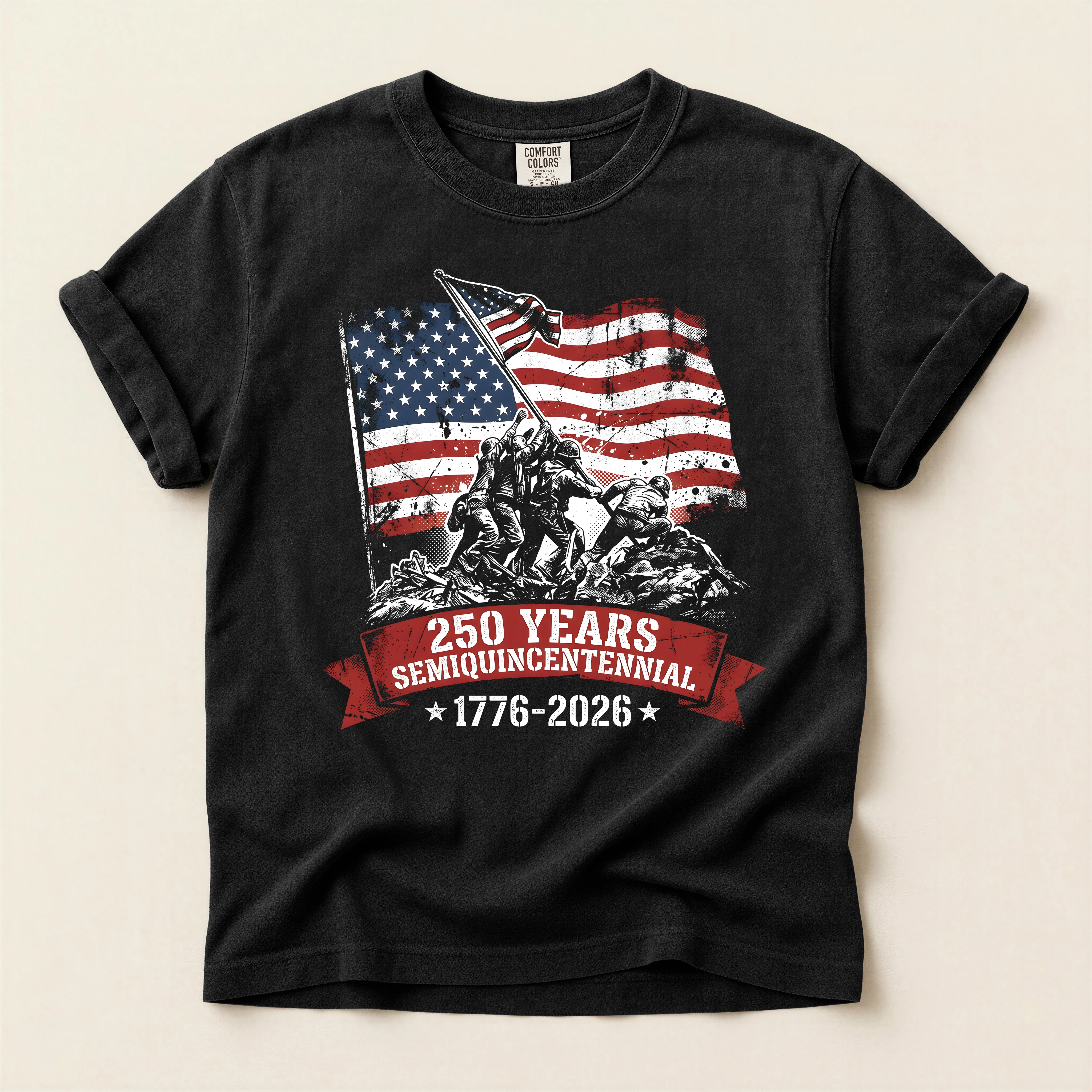 America 250 Years Semiquincentennial Patriotic T Shirt