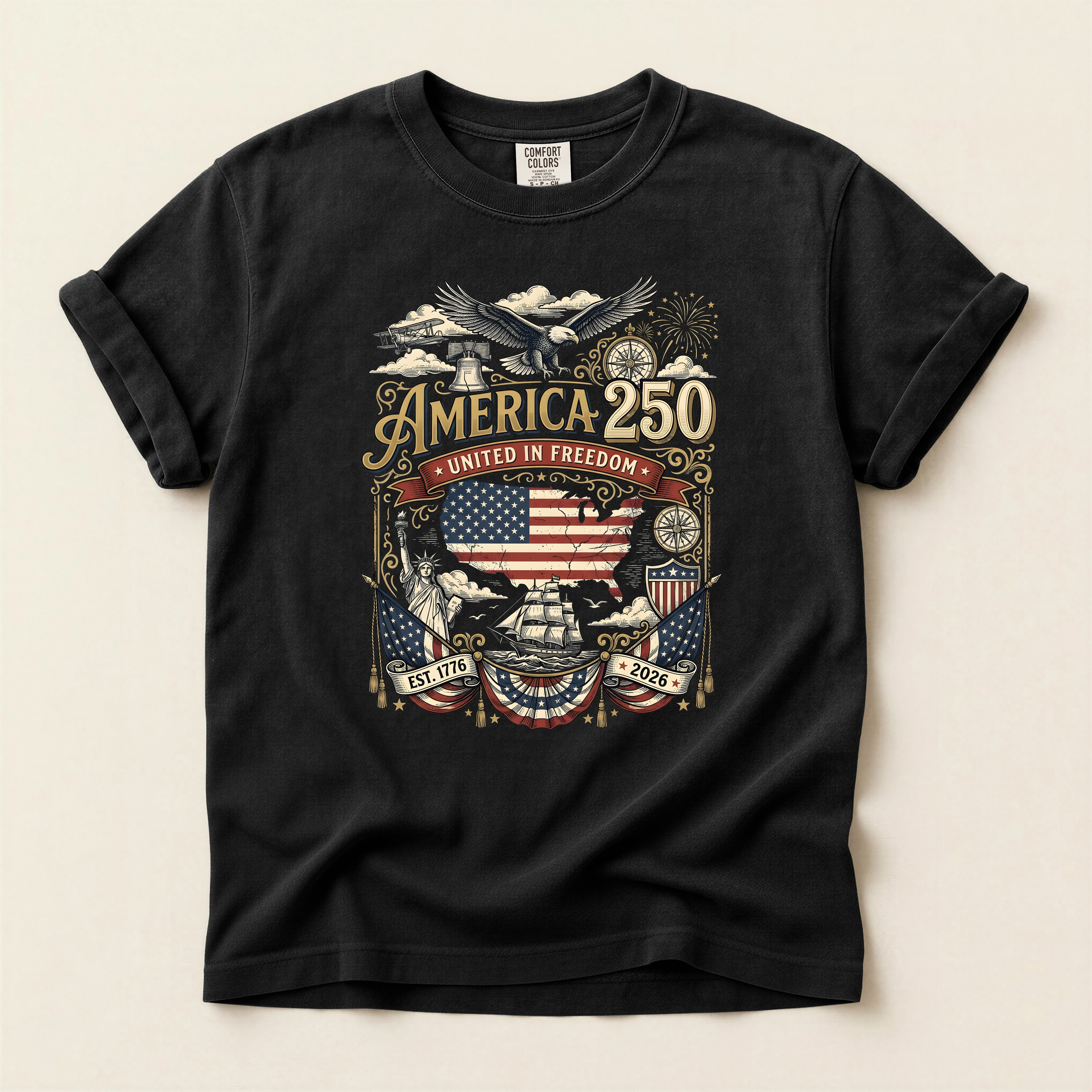 United In Freedom American Heritage T-Shirt