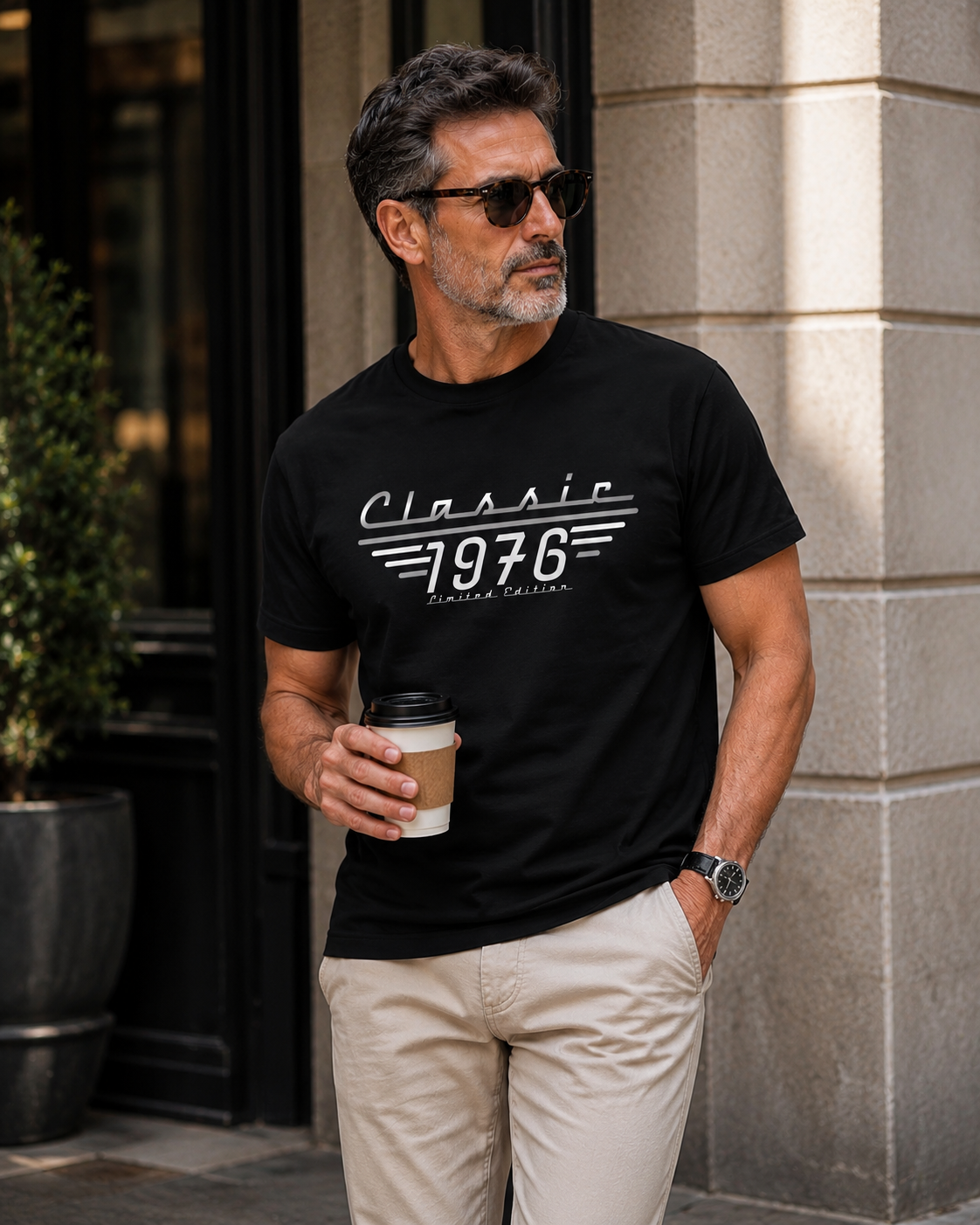 Classic Limited Edition Retro Tee Fathers Day Birthday Gift