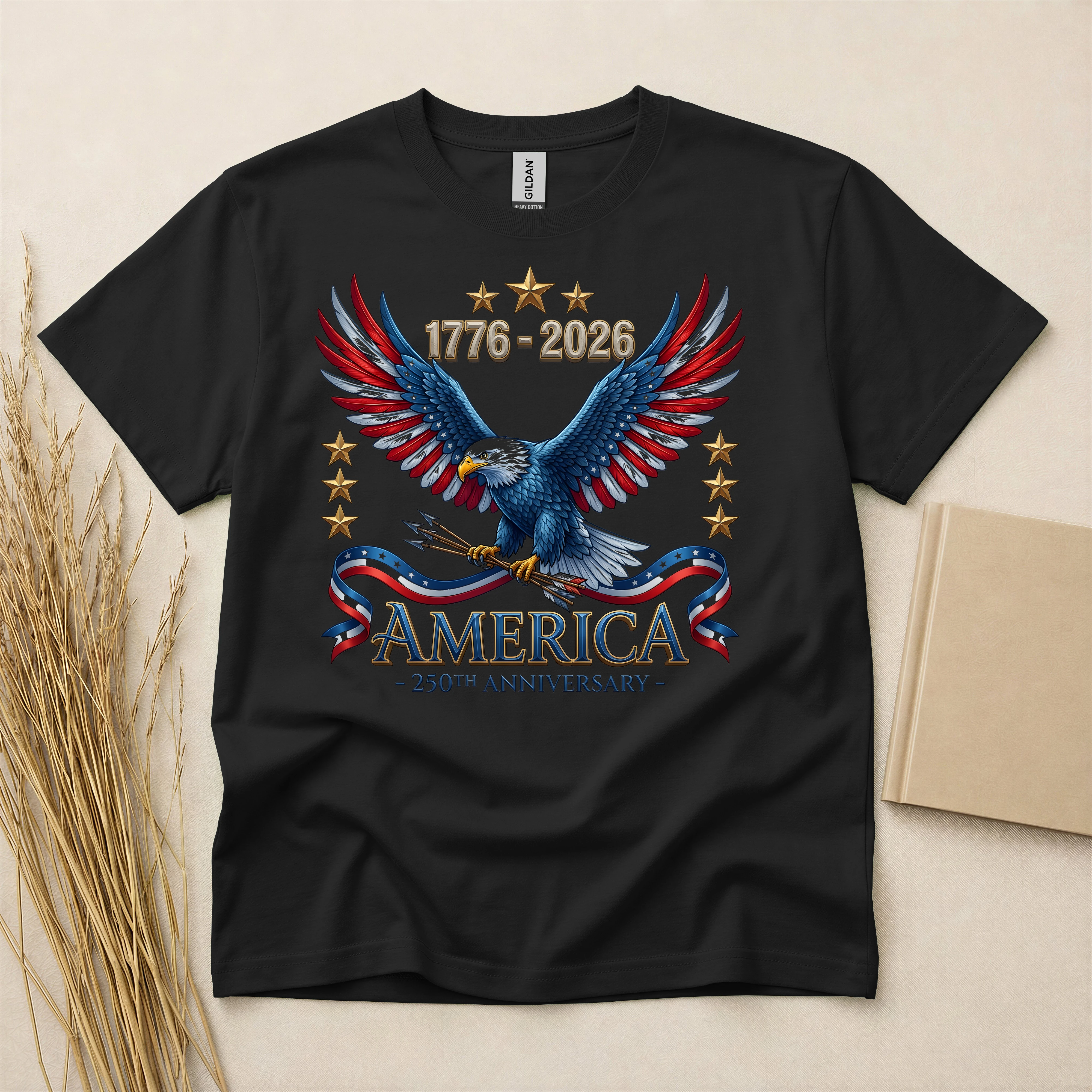 America Quarter Millennium Eagle Tribute T-Shirt