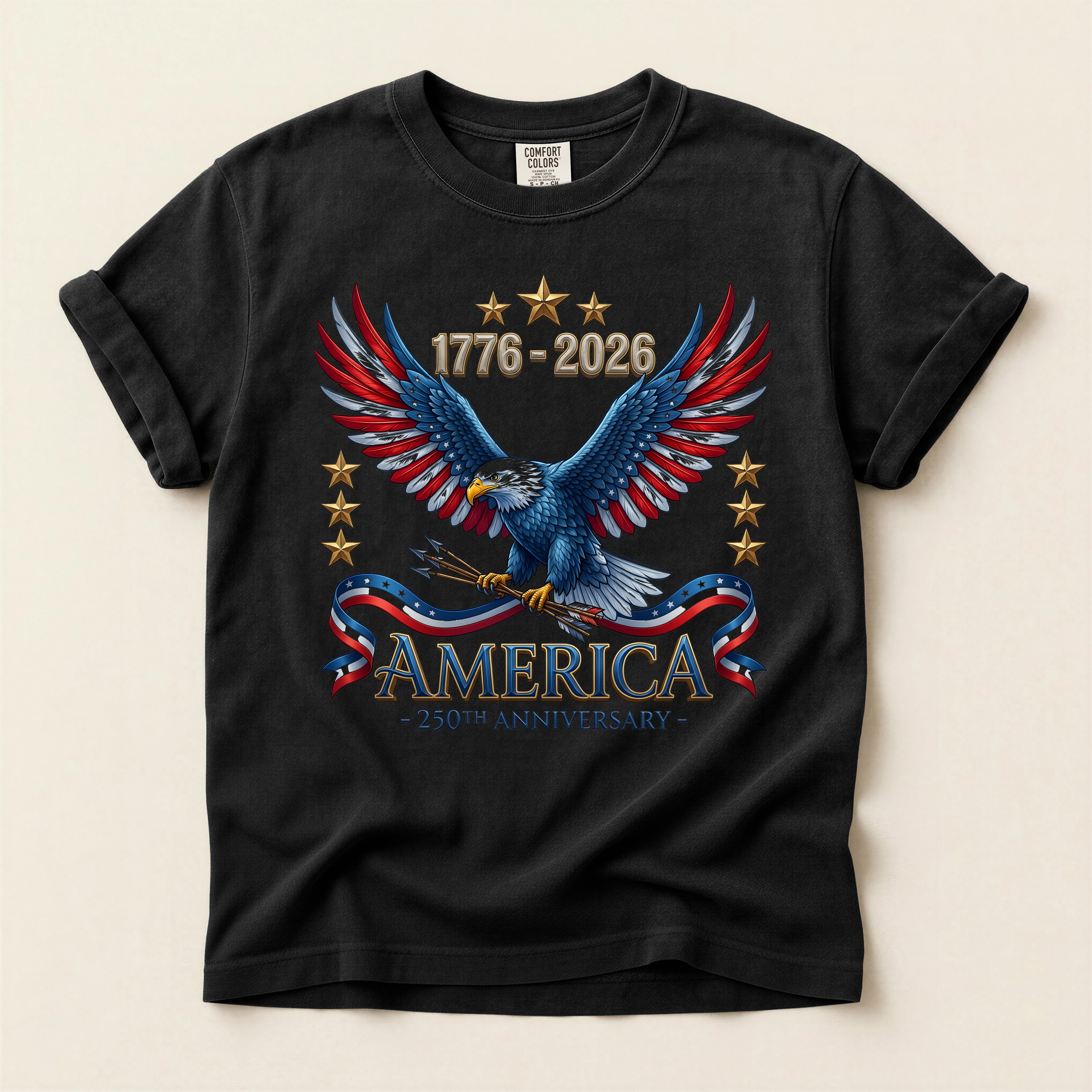 America Quarter Millennium Eagle Tribute T-Shirt