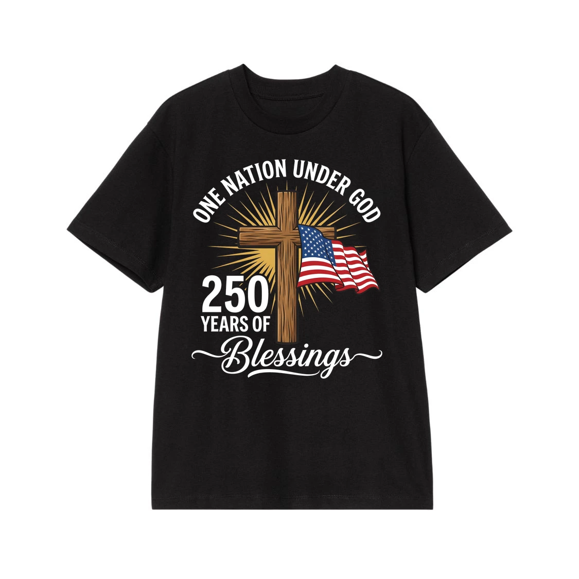 Faith And Freedom America 250 Celebration T-Shirt