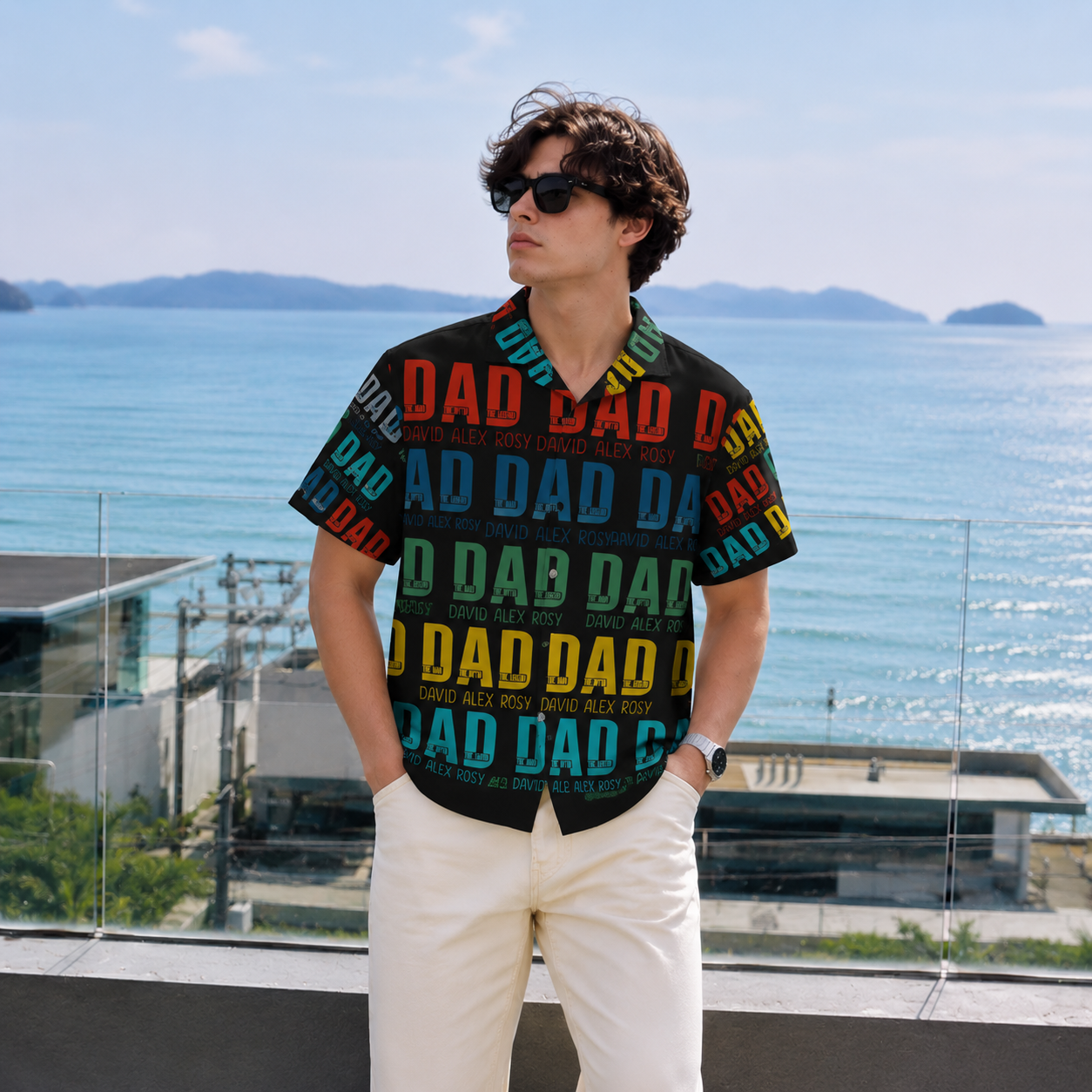 Personalized Aloha Shirt - Custom Name for Unique Look