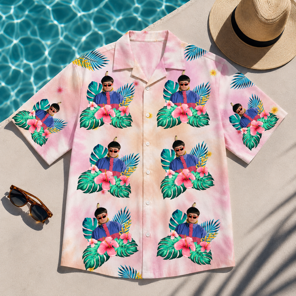 Custom Face Hawaiian Shirts – Level Up Your Group Travel & Own Every Moment