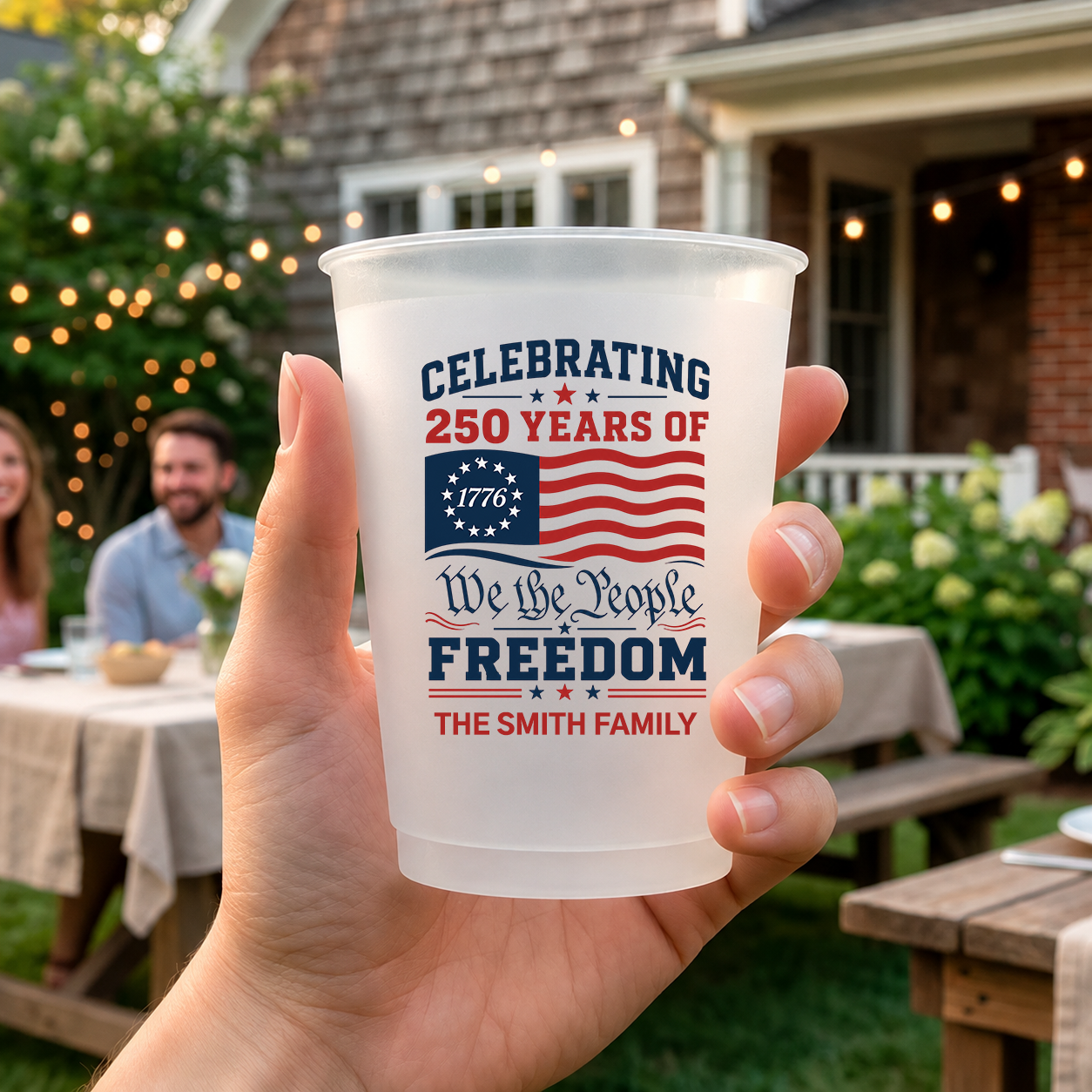 We The People 250 Years - Personalized Cups