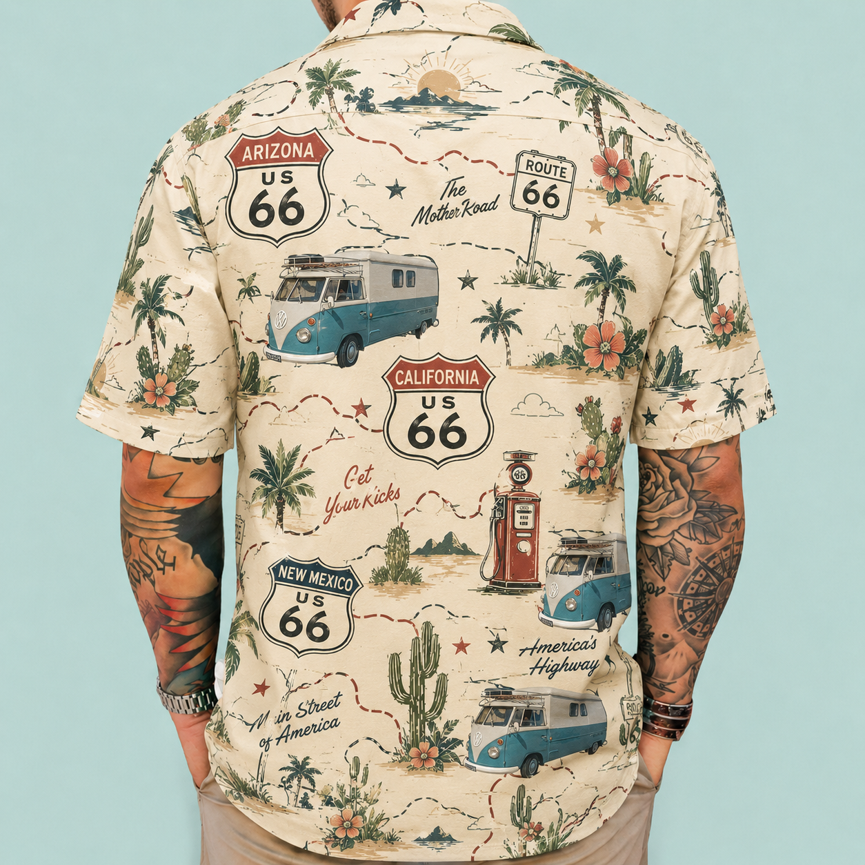 Custom Car Photo Hawaiian Shirt – Upload Your Car Picture Personalized Aloha Shirt