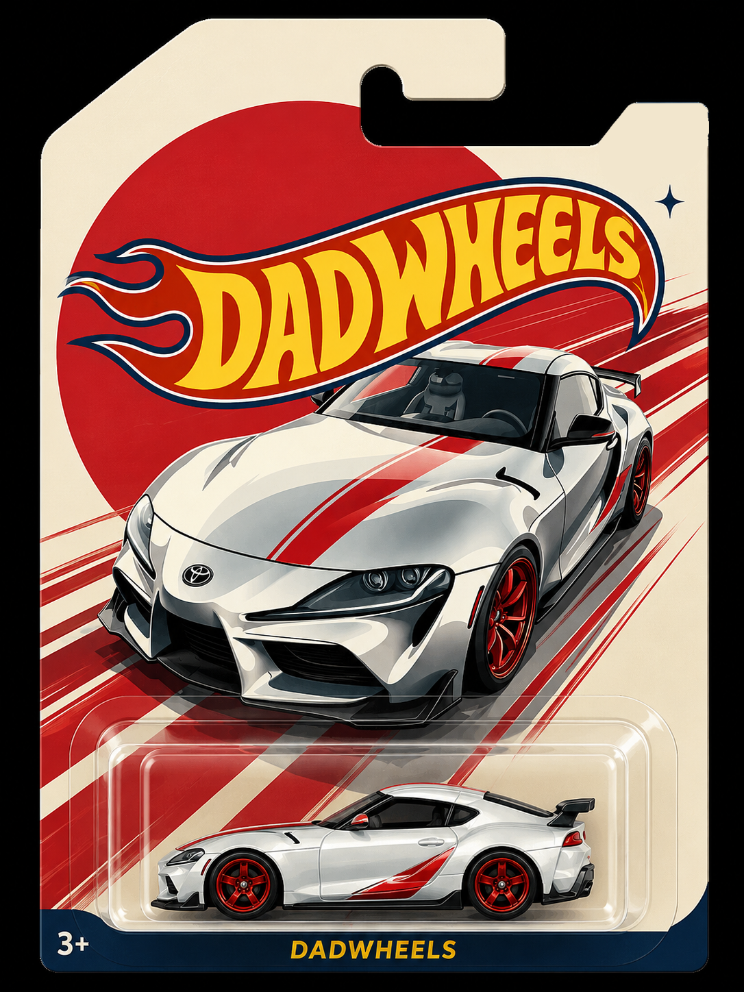 Custom Car Photo Dad Wheels Gift Vintage Club