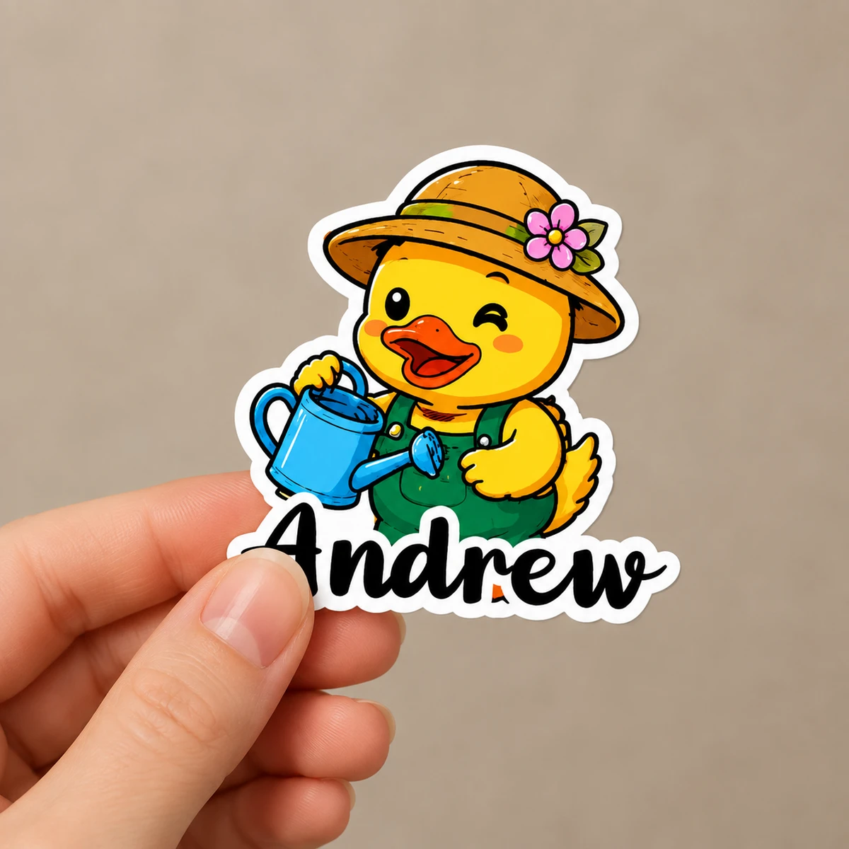 Cute Duck - Cruise Door Signs Stateroom Decor Cruising Family Vacation, Girls Trip - Personalized Magnet