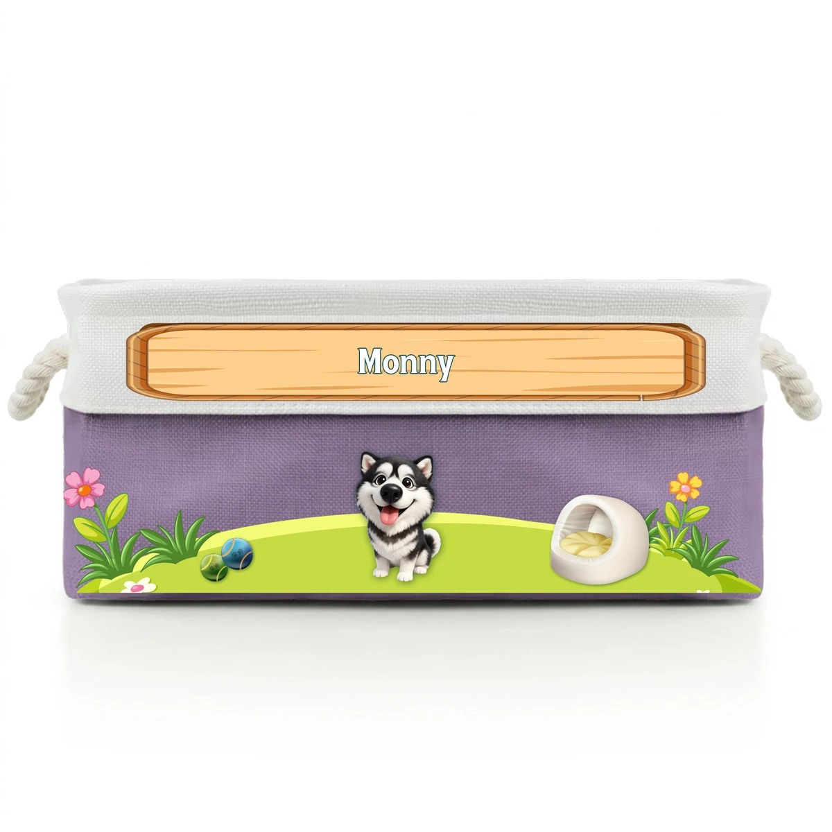 Pawfect Toy Storage - Personalized Storage Basket