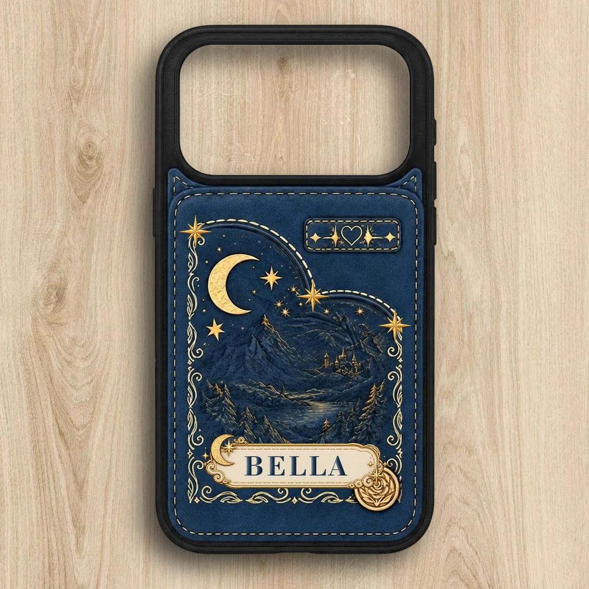 Grandma's Mom's Little Sweethearts - Personalized Leather Flip Wallet Phone Case