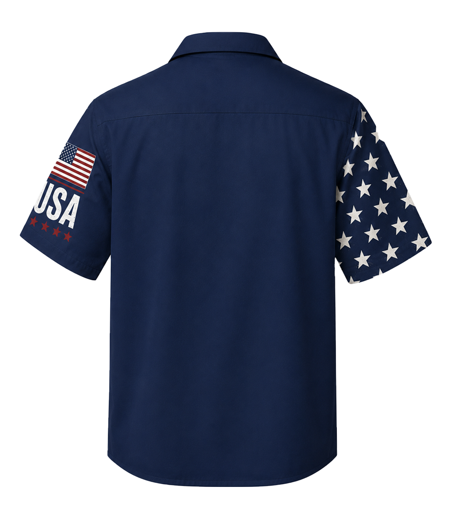 250 Years We The People Hawaiian Shirt 1776-2026, Patriotic USA Flag AOP Hawaii Shirt, 4th of July Gift