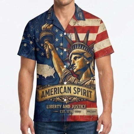 Patriotic 250th America 1776-2026 Eagle Hawaii Shirt