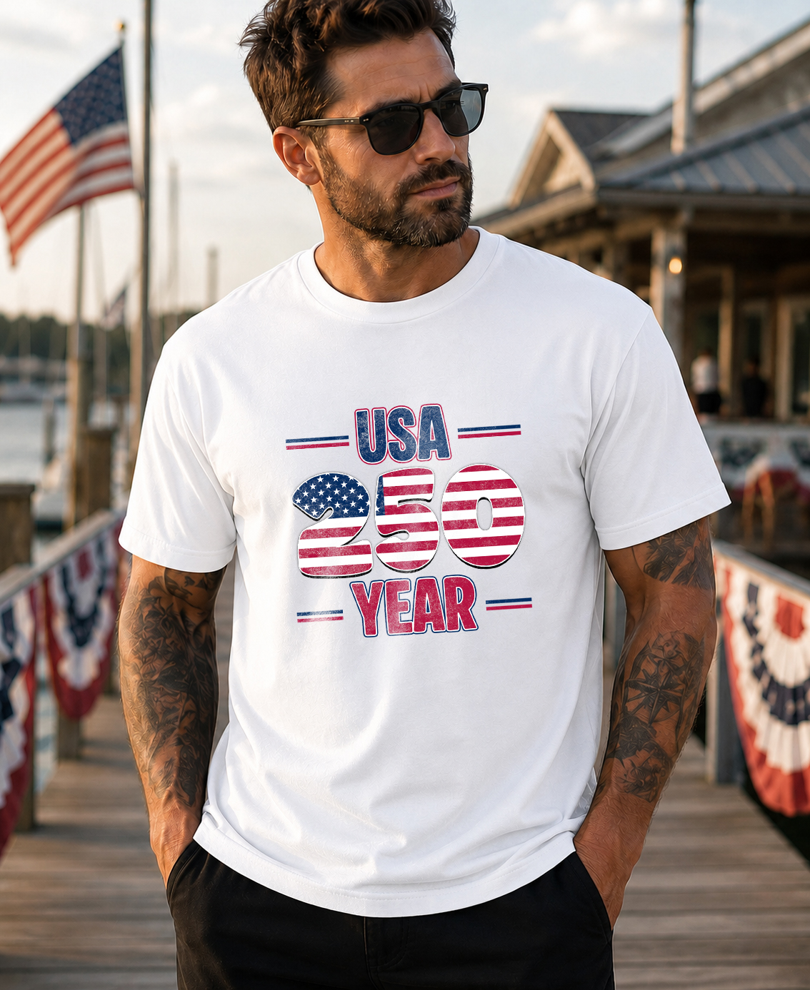 USA 250th Anniversary Shirt, 4th July Family Tee, USA 250th Anniversary Independence Day Shirts