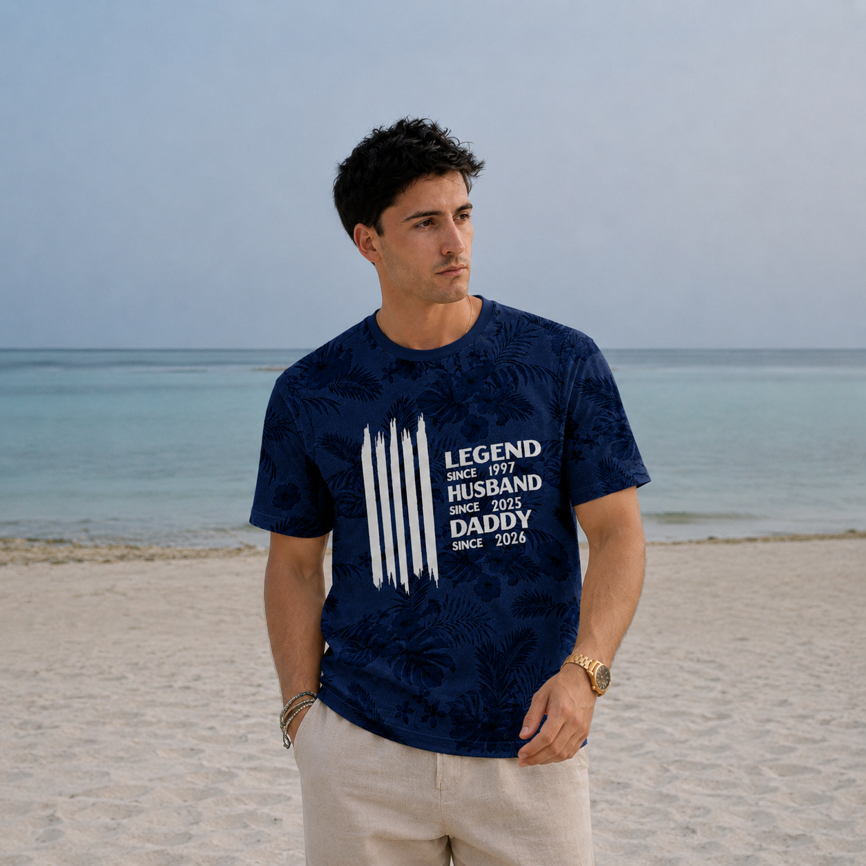 Custom Legend Since Year T-Shirt - Personalized Dad Timeline Tee with Important Family Years