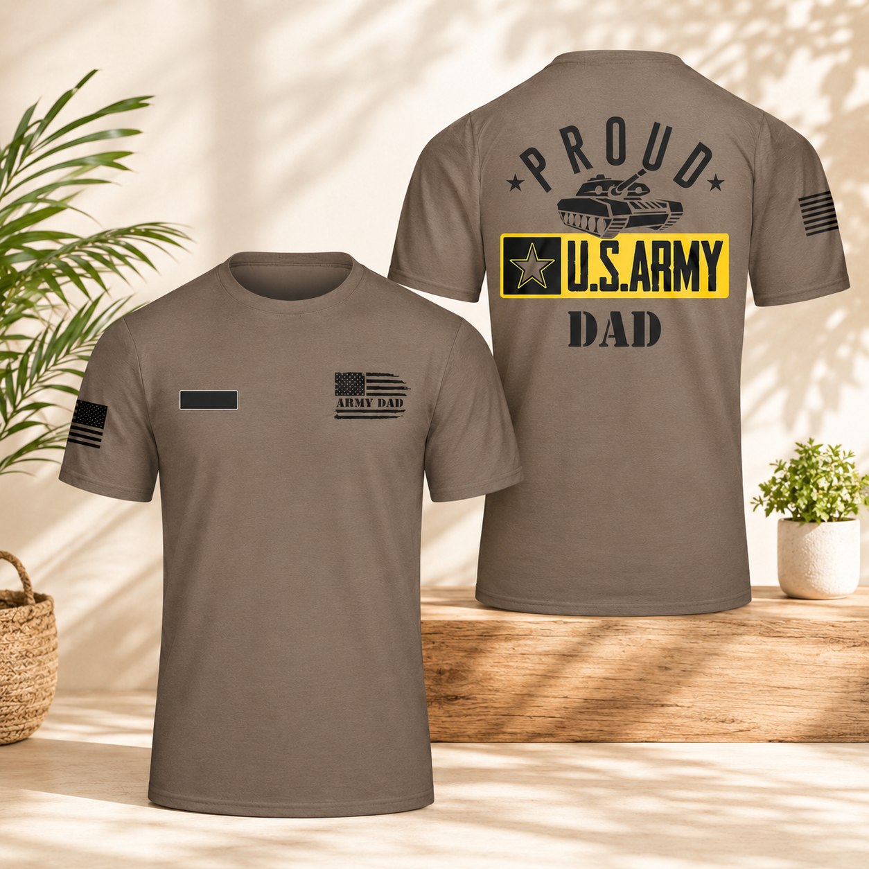 Proud U.S. Army Dad T-Shirt