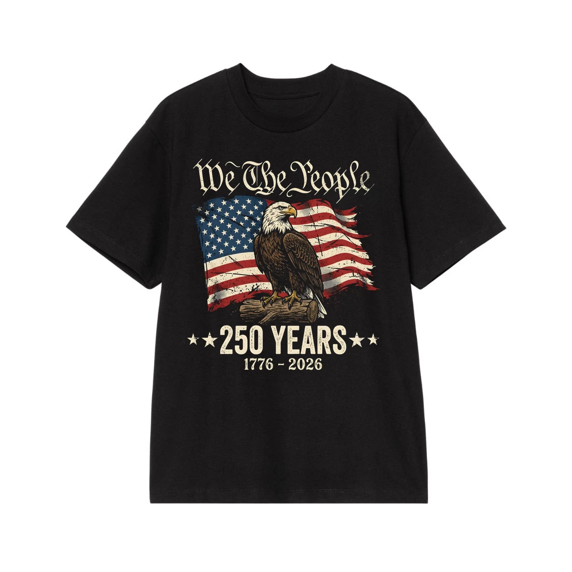 American Flag Eagle Patriotic T-Shirt