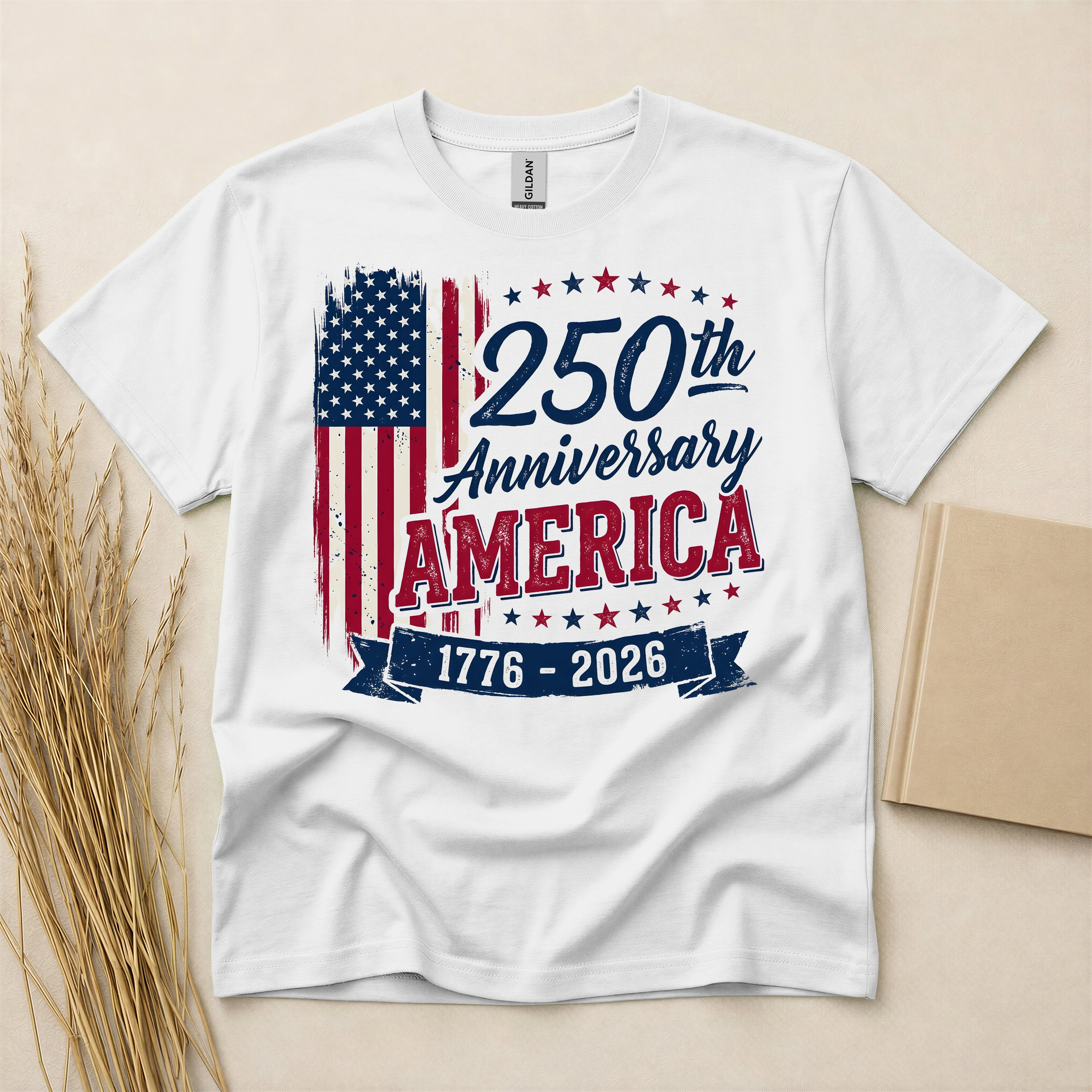 America 250th Anniversary Patriotic T-Shirt