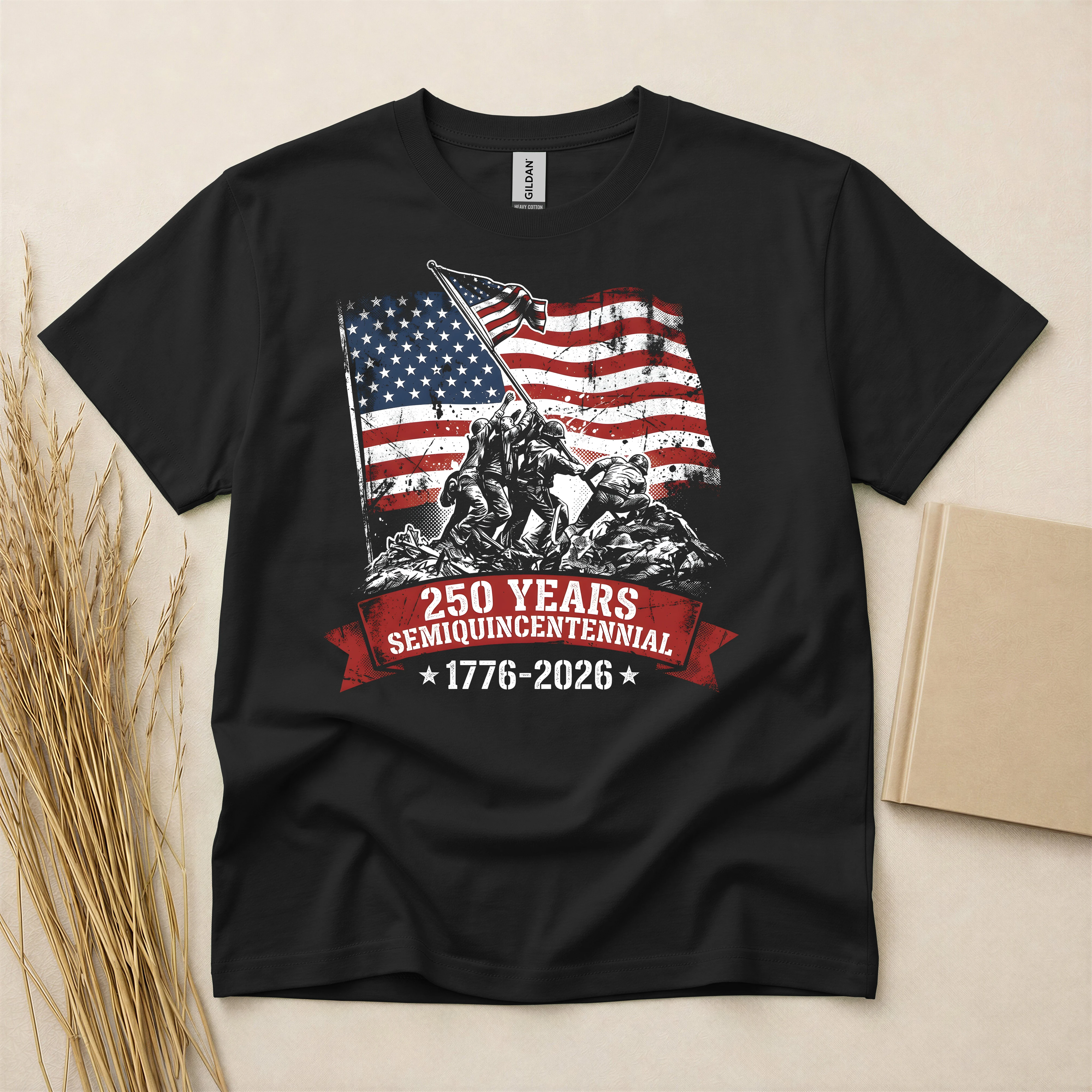 America 250 Years Semiquincentennial Patriotic T Shirt