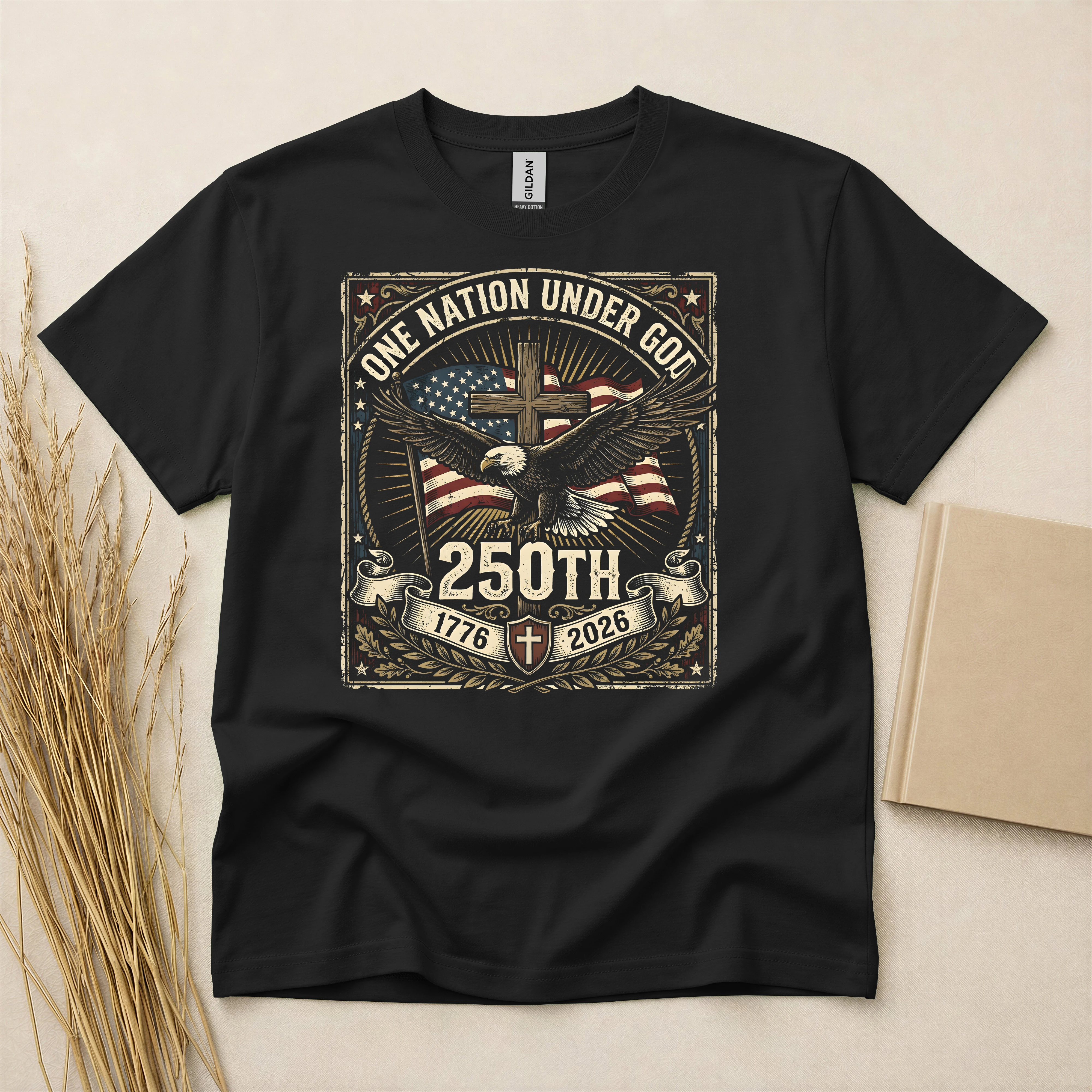 One Nation Under God Patriotic T-Shirt