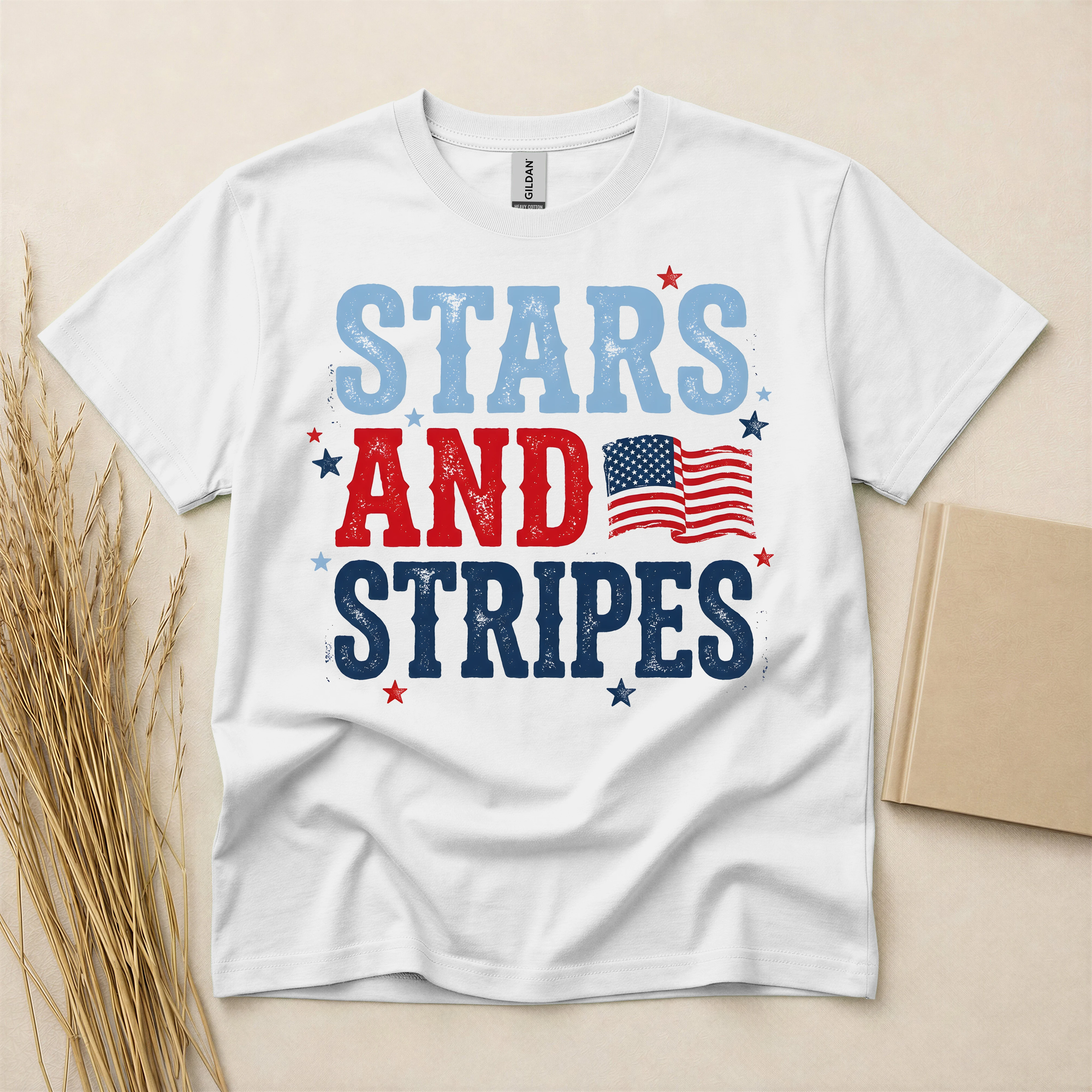Stars And Stripes Independence Day T-Shirt