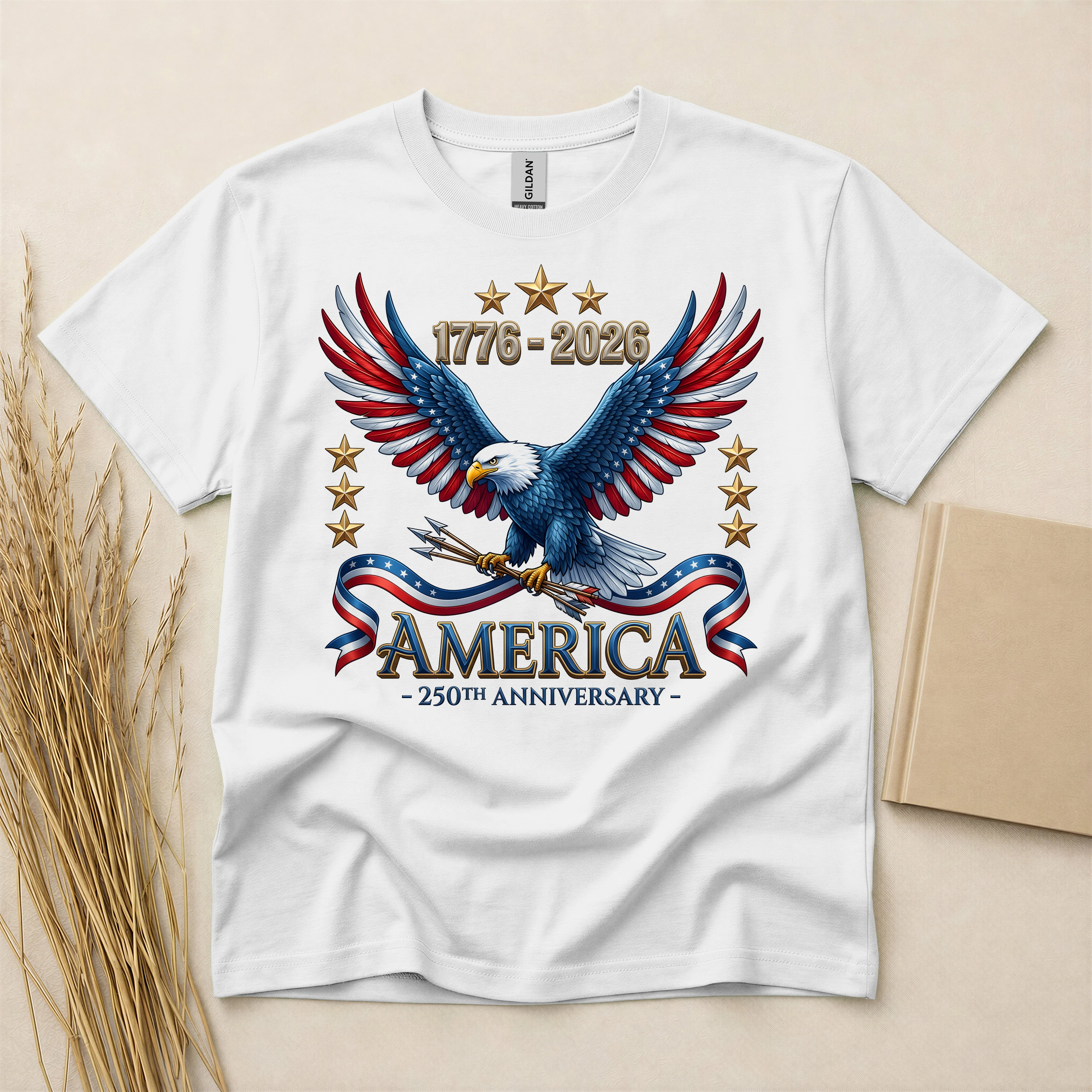 America Quarter Millennium Eagle Tribute T-Shirt