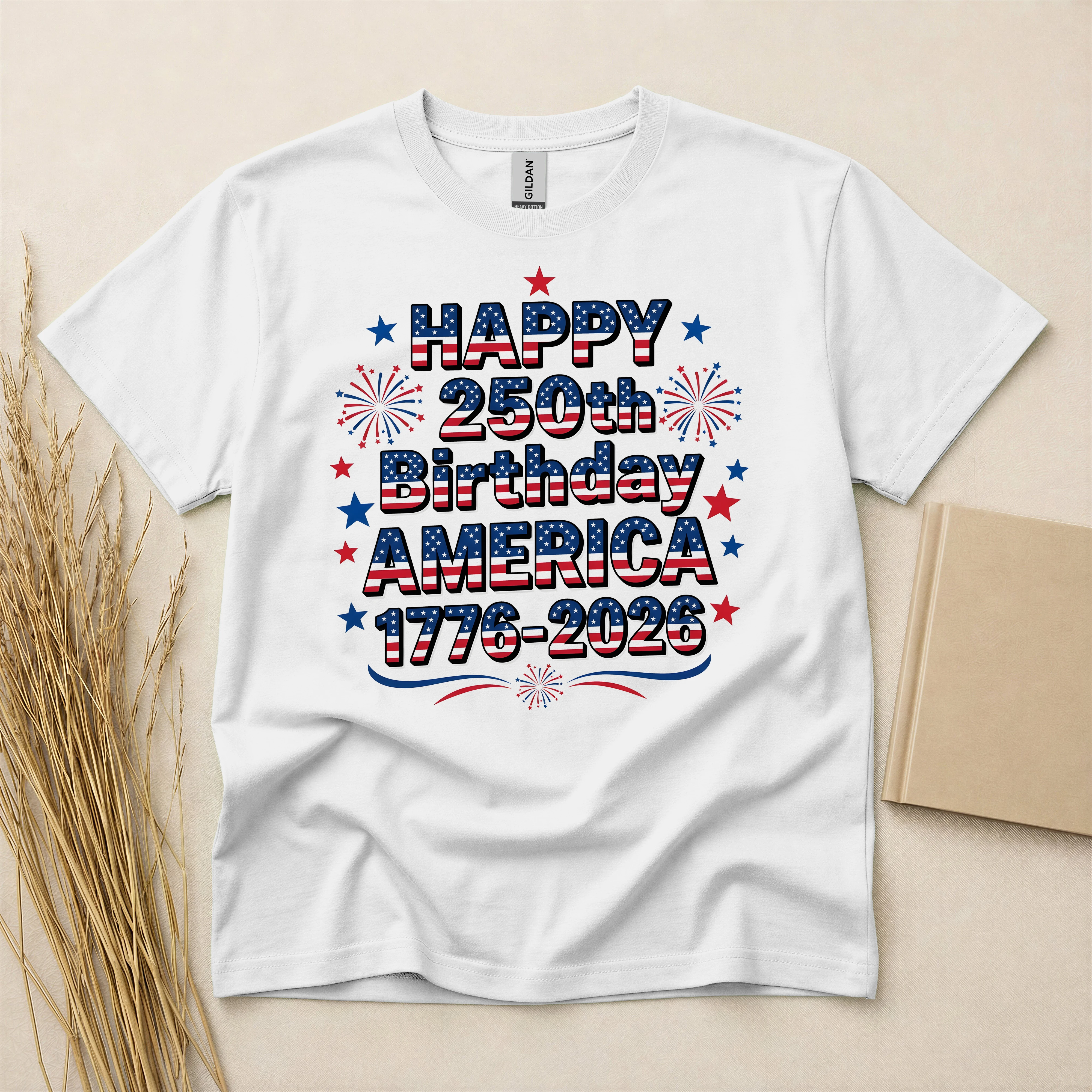 Usa 250th Anniversary Independence Day T-Shirt