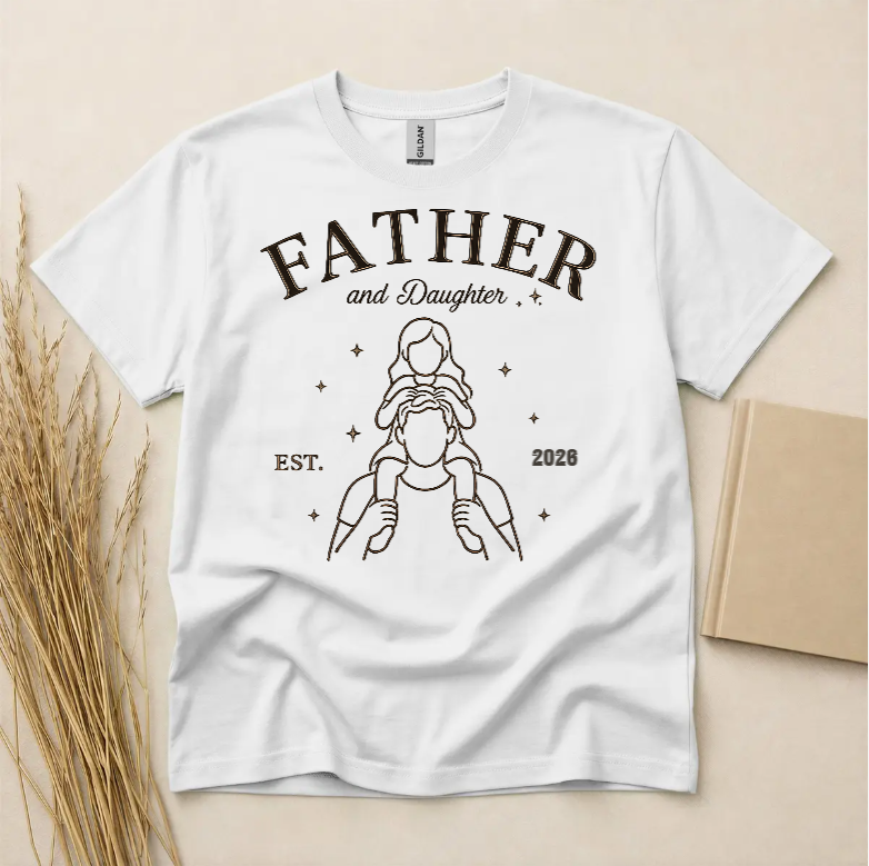 Father Daughter Bond Graphic T-Shirt