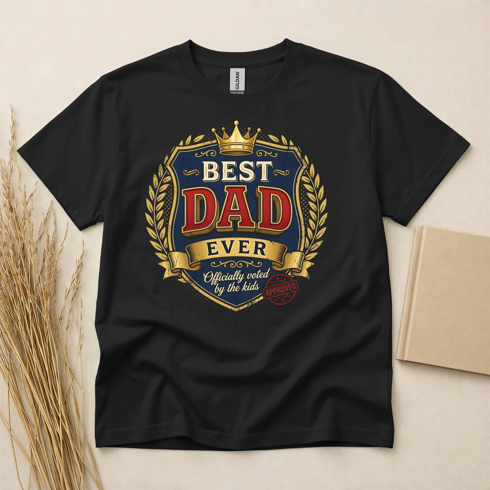 Best Dad Ever King Of The Family T-Shirt
