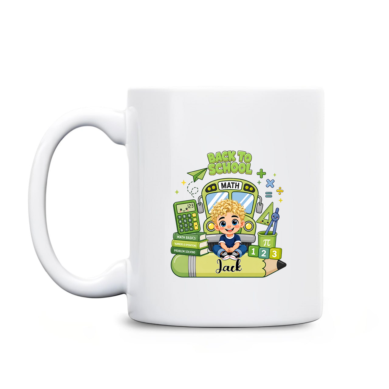 Personalized Back To School Mug For Students – Custom School Coffee Mug – Student Gift Cup