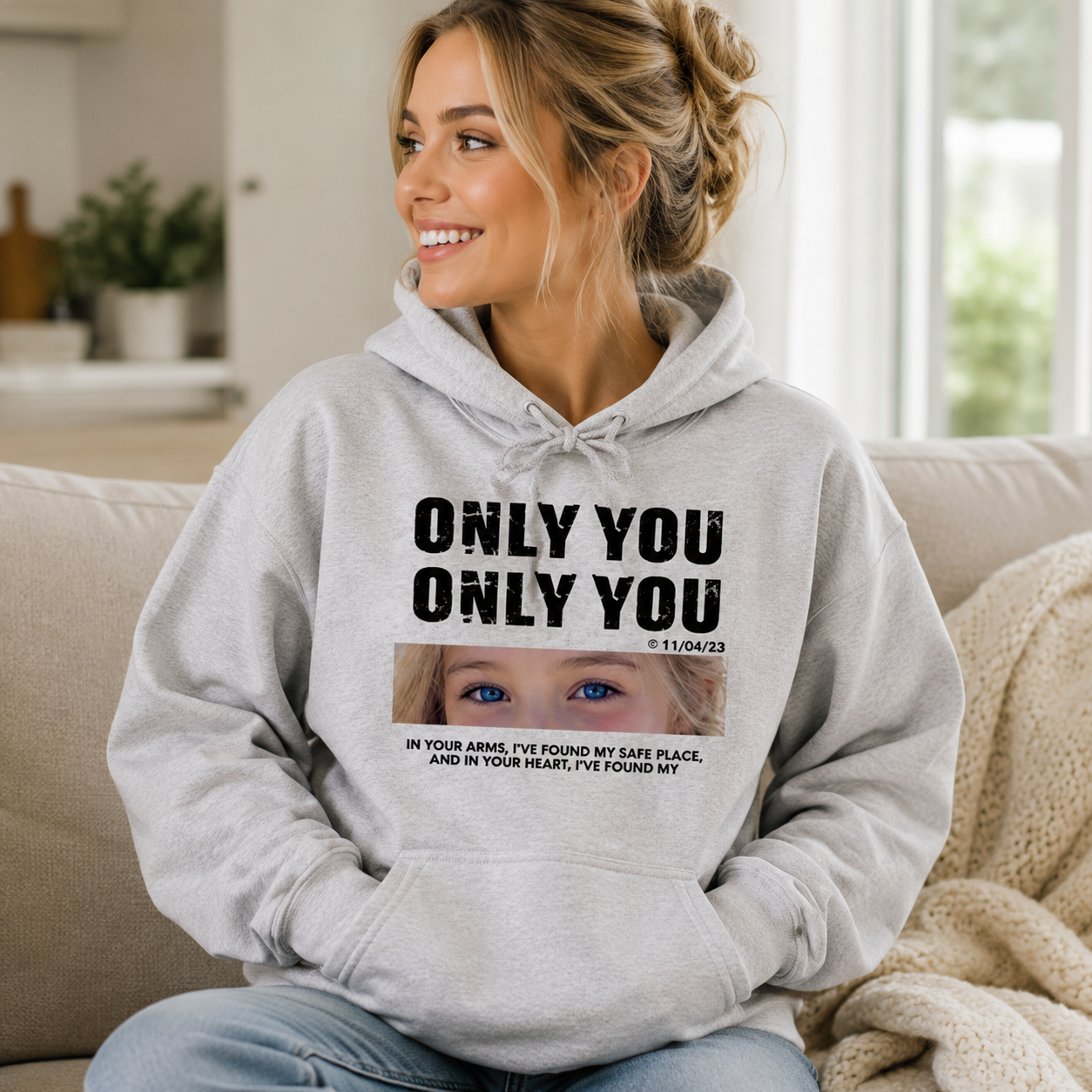 Personalized Only You Photo Custom Hoodie Gift