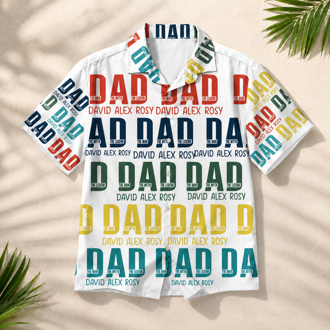 Personalized Aloha Shirt - Custom Name For Unique Look