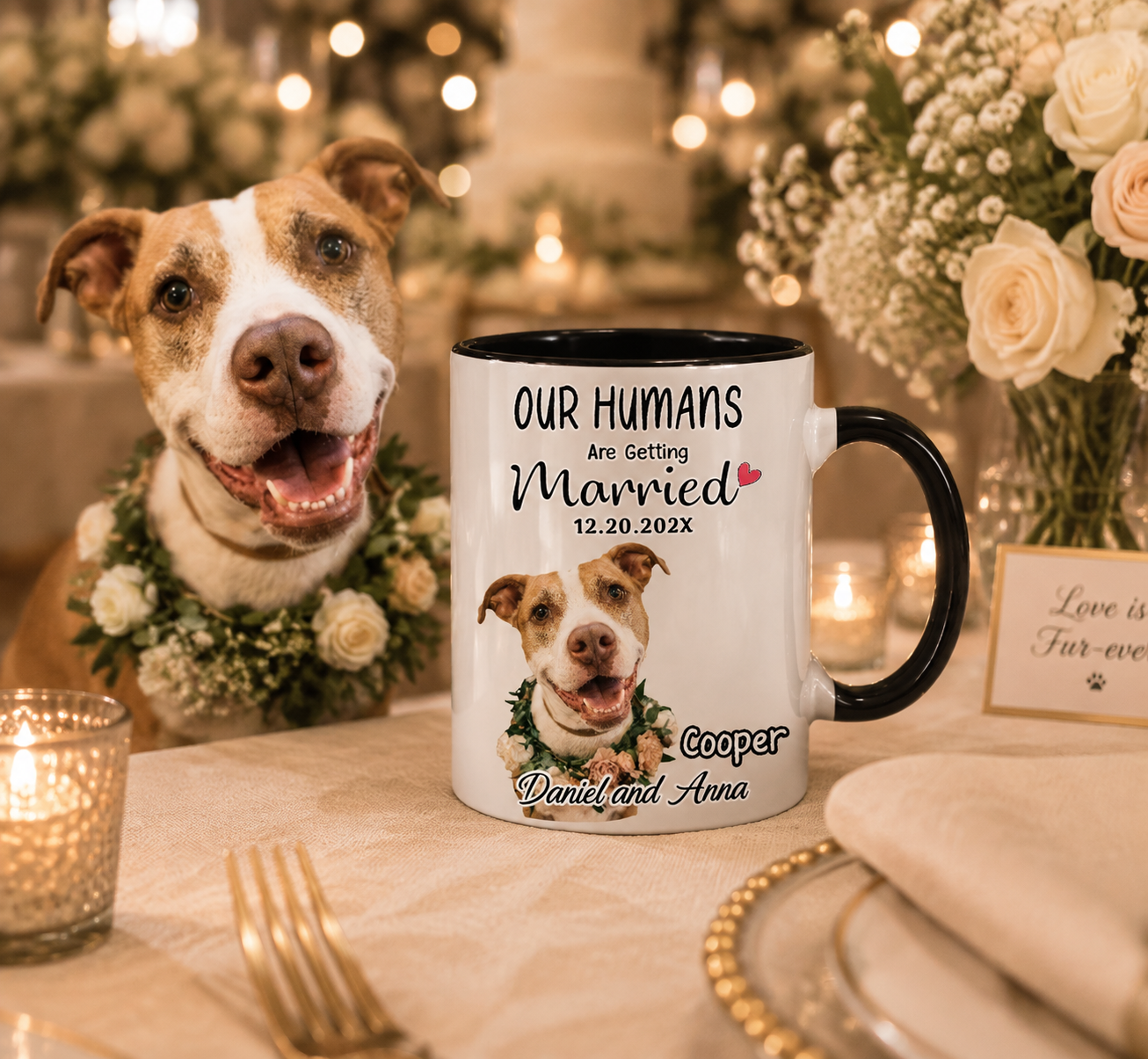 Personalized Childhood Photos "These Kids Got Married!" - Custom Wedding Frosted Cups